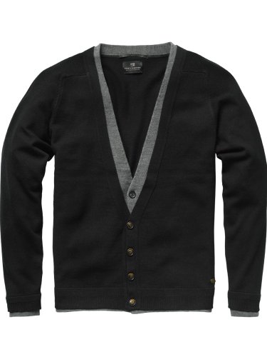 Scotch & Soda Herren Strickjacke fake double layer cardigan - printed - 11040860047, Gr. 5 Preisvergleich