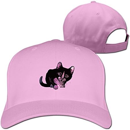 Ink Cat With Galaxy Snapback Baseball Cap, Adult Pink One Size