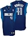 Search : Dirk Nowitzki Dallas Mavericks Navy Youth Replica Adidas NBA Jersey