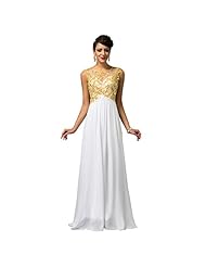Empire   Waistline Scoop Neck Beaded Applique Sheer Floor Length Homecoming Dress 