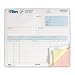 TOPS 3-Part Carbonless Invoices, 8.5 x 7.63 Inches, Ruled, 50 Sheets, White and Canary, (3813)