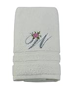 Bottega Tessile Toalla Monogram (Gris Claro W)