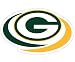 Green Bay Packers Glass Tatz Mini-Cutz Window Decal