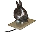 K&H Manufacturing Small Animal Heated Pad Tan 9-Inch by 12-Inch 25 Watts