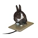 K&amp;H Manufacturing Small Animal Heated Pad Tan 9-Inch by 12-Inch 25 Watts
