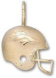 Denver Broncos Helmet Charm/Pendant -Choose From 14K Gold or Stainless Steel