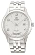 Orient Men's Wide-Calendar White Automatic Watch #CEV09001W