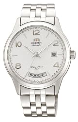 Orient Men's CEV09001W Wide-Calendar White Automatic Watch