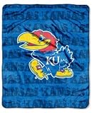 Kansas Jayhawks 50 x 60 inch Micro Raschel Throw Blanket