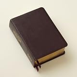 LDS Scriptures - Holy Bible, Book of Mormon, Doctrine and Covenants, Pearl of Great Price (Regular Quad) Burgundy Bonded Leather