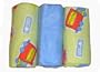 Sesame Beginnings Away We Go Flannel Blankets 3-pk.