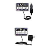 Essential Kit for the Garmin Nuvi 200W - includes Car and Wall Charger with Rapid Charge Technology - Gomadic Brand w/ TipExchange Technology