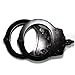 Heartland GreatDeals Double Locking Steel Hand Cuffs Police Handcuffs - Black