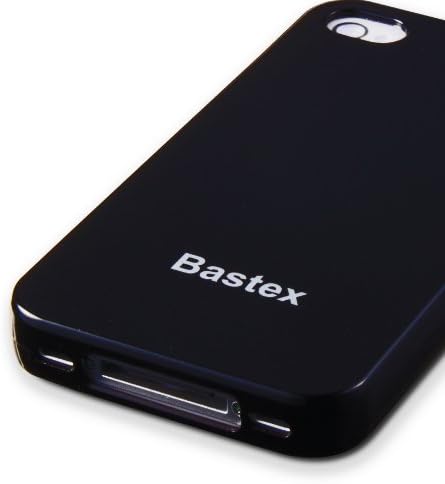 Bastex Apple Iphone 4 / 4s [Slim Series] - Slim Fit TPU Protector Bumper Case Gel Soft Cover - Black