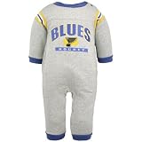 St Louis Blues Ash Infant Fleece Coverall Creeper