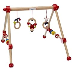 KG Bieco 23000004 - My first Gym aus Holz 54 x 54 x 48 cm