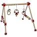 KG Bieco 23000004 - My first Gym aus Holz 54 x 54 x 48 cm