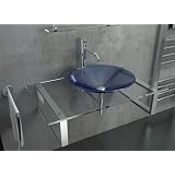 Waschtisch Set / Waschpl�tze / Glas M�bel / Badezimmer / Serie 50 / Waschtische f�r Ihr exklusives Badvon "Alpenberger"