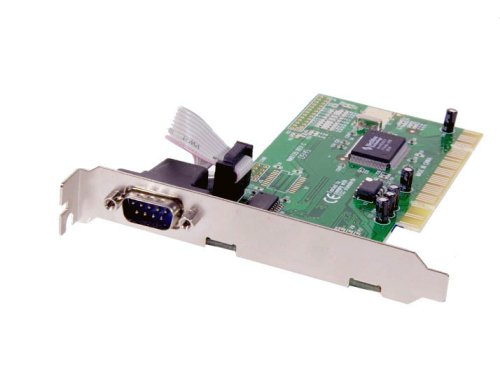 Syba SD-PCI-1S PCI 32-Bit 1x Port Serial DB9 Card, Netmos 9820 Chipset