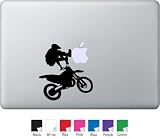 Dirt Bike Decal for Macbook, Air, Pro or Ipad