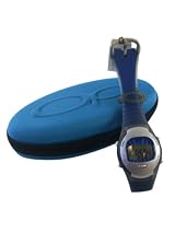 Easy Set Multifunction Ocean Pacific Sportswatch - Digital OP Blue Sportswatch with Zipper Case