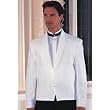Neil Allyn One Button White Eton Wait Staff Jacket