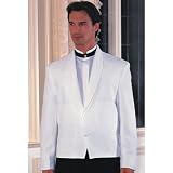 Neil Allyn One Button White Eton Wait Staff Jacket