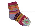 MP Flower/Stripe Cotton Socks