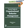 Current Topics in Organizational Behavior Management (Journal of... by Phillip Duncan