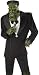 Funny Scary Mens Halloween Deluxe Frankenstein Costume One Size Fits Most (Up to 48