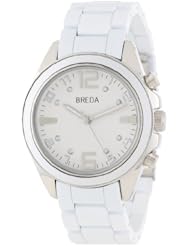 Breda Womens 1631-white Holly Medium Boyfriend White Watch