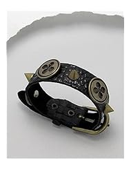 Leather Bracelet In Brass