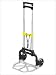 SAFCO PRODUCTS / SAF4049 / Stow-Away Hand Truck Cart, 110lb Capacity, 15-1/4w x 16d x 39h, Aluminum / Sold as 1 EA