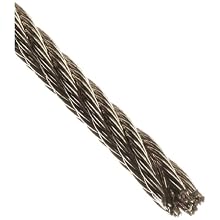 Loos Monel Wire Rope, 7x7 Strand Core