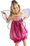 New Kids Girls Costume Barbie Thumbelina Fairy Outfit M Girls Medium (Size 7-8)