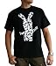 Bild: Rayman Raving Rabbids T-Shirt: Silhouetten (Schwarz) Gr��e XL