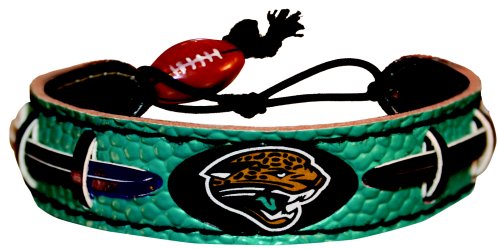 Jacksonville Jaguars Team Color NFL Football Bracelet