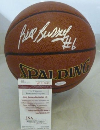 Bill Russell Autographed/Hand Signed Official NBA Basketball Boston Celtics
