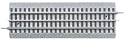 Lionel FasTrack 10 Inch Straight Track Section - 612014