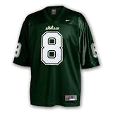 South Florida Bulls Number 8 Youth Replica Football Jersey - Green