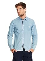 Ossa Fashion Camisa Hombre (Azul Denim)