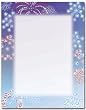 Patriotic Stars Letterhead Paper