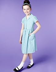 Pure Cotton Easy to Iron Stripe Dress