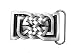 Irish Celtic Knot Black & Silver Belt Buckle
