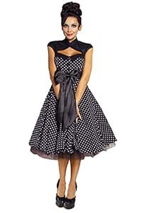 Rockabilly-Kleid mit Petticoat 