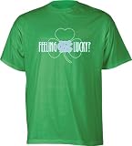 North Carolina Tar Heels Kelly Green Feeling Lucky T-Shirt
