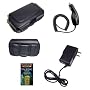 Cell Phone Accessories Bundle for Samsung EPIX i907 (Includes; Executive Carrying Case with Belt Clip, Rapid Car Charger, Home Wall Charger, Generation X Antenna Booster)