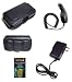 Cell Phone Accessories Bundle for Verizon LG VERSA VX9600, VX-9600 (Includes; Premium Leather Side Carry Case, Rapid Car Charger, Home Wall Charger, Generation X Antenna Booster)