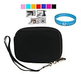 Mini Glove Camera Case for Canon PowerShot SD Series (Black) + Universal LC ....