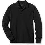 Classic Long-Sleeve Pique Polo